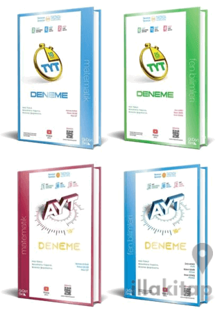 Üç Dört Beş TYT - AYT Matematik Fen Bilimleri Deneme Seti