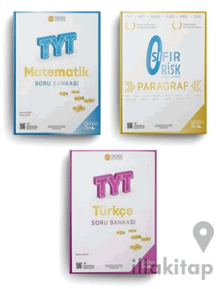Üç Dört Beş TYT Matematik Türkçe Paragraf Soru Bankası Seti