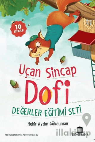 Uçan Sincap Dofi Değerler Eğitimi Seti (10 Kitap)