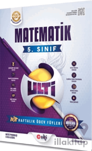 Ulti Yayınları 5. Sınıf Matematik Haftalık Ödev Föyleri