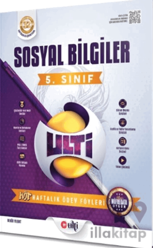Ulti Yayınları 5. Sınıf Sosyal Bilgiler Haftalık Ödev Föyleri