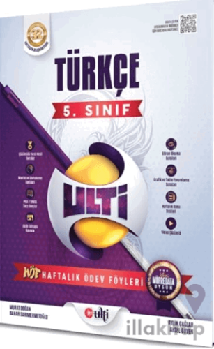 Ulti Yayınları 5. Sınıf Türkçe Haftalık Ödev Föyleri