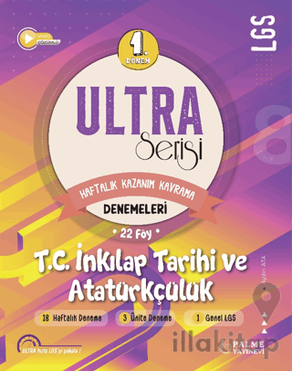 Ultra Serisi LGS 1. Dönem TC. İnkilap Tarihi Ve Atatürkçülük Denemeleri
