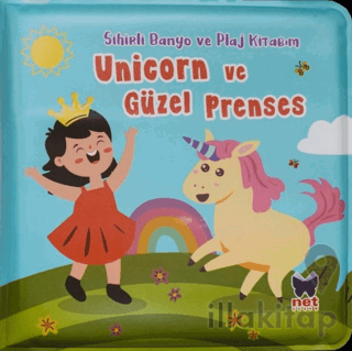 Unicorn ve Güzel Prenses - Sihirli Banyo ve Plaj Kitabım