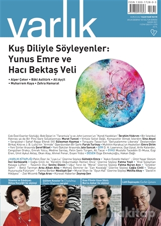 Varlık Edebiyat ve Kültür Dergisi Sayı: 1370 Kasım 2021