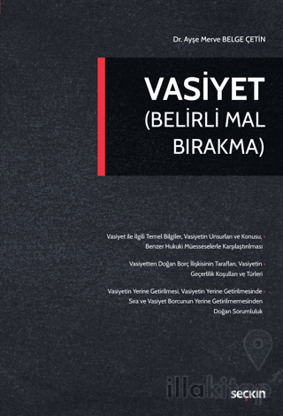 Vasiyet (Belirli Mal Bırakma)