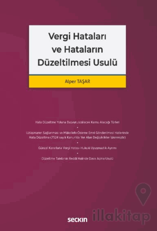 Vergi Hataları ve Hataların Düzeltilmesi Usulü