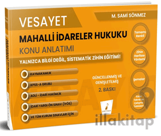 Vesayet Mahalli İdareler Hukuku Konu Anlatımı