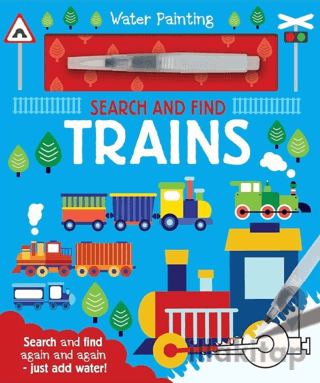 Water Painting - Search and Find Trains