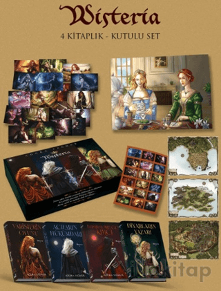 Wisteria Serisi 4 Kitap (Hediyeli Kutu)