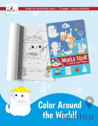 World Tour Colouring Book!