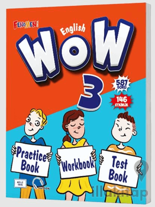 WOW English 3 Practice Book + Workbook + Test Book
