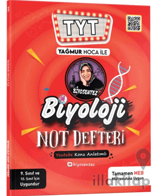 Yağmur Hoca ile TYT Biyosentez Biyoloji Not Defteri Tamamı El Yazılı