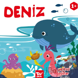 Yapboz Poster Kitap Deniz