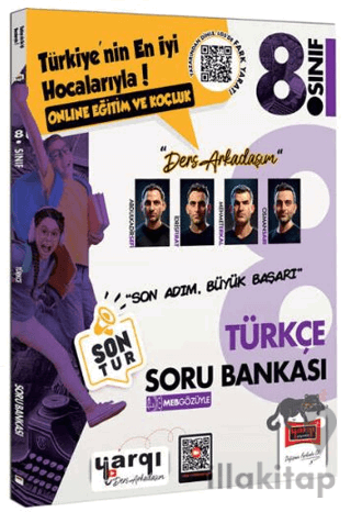 Yargı Ders Arkadaşım 8. Sınıf LGS Türkçe Son Tur Soru Bankası