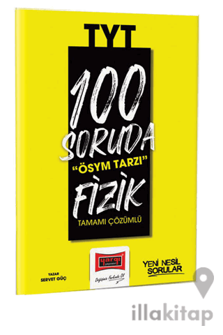 Yargı Yayınları 2023 100 Soruda ÖSYM Tarzı TYT Fizik Tamamı Çözümlü Soru Bankası