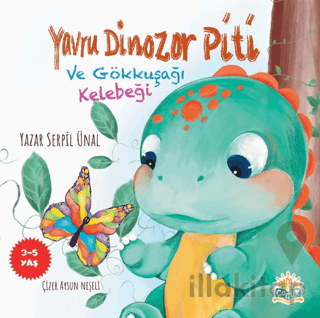 Yavru Dinozor Piti ve Gökkuşağı Kelebeği