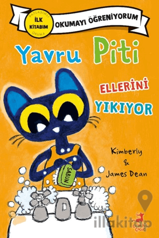 Yavru Piti Ellerini Yıkıyor