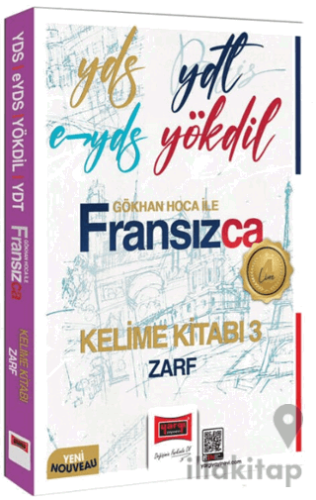 YDS YDT E-YDS YÖKDİL Fransızca Kelime Kitabı 3 Zarf