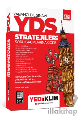YDS - YÖKDİL Stratejileri Soru Gruplarına Göre Konu Anlatımlı Soru Bankası