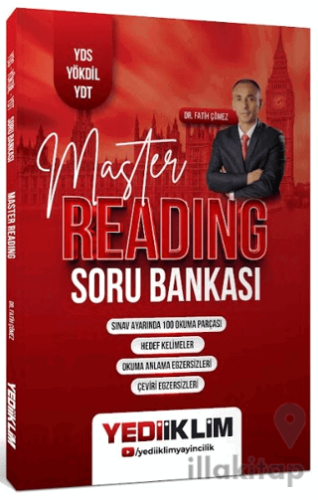 YDS YÖKDİL YDT Master Reading Soru Bankası
