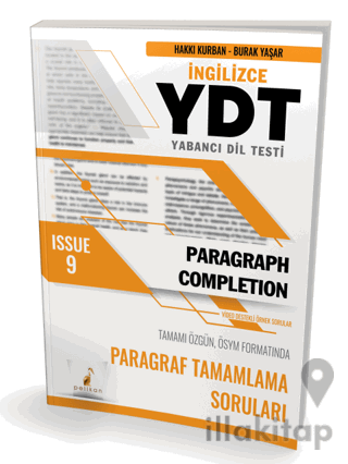YDT İngilizce Paragraph Completion Issue 9