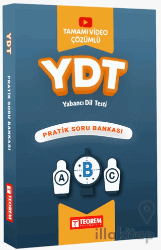 YDT Pratik Soru Bankası - Tamamı Video Çözümlü
