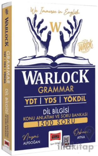 YDT YDS YÖKDİL Warlock Grammar Dil Bilgisi Konu Anlatımı ve Soru Bankası