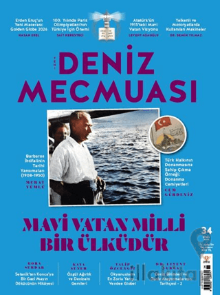 Yeni Deniz Mecmuası Sayı: 34 - Eylül 2024