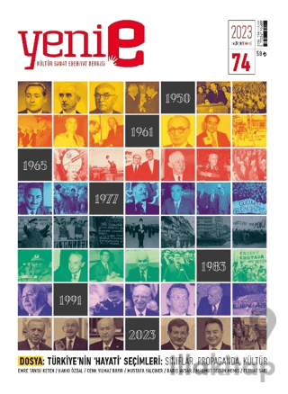 Yeni E Dergisi Aylık Kültür Sanat Dergisi Sayı: 74 2023