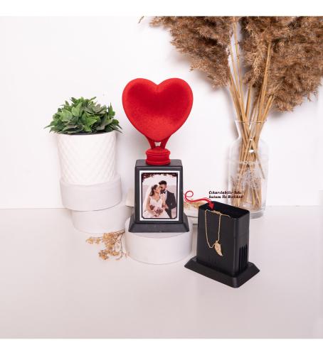 Kişiye Özel Kırmızı Kalp Ödülü