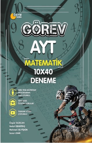 YKS Görev AYT Matematik Deneme 10X40 Video Çözümlü