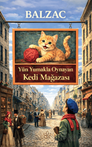 Yün Yumakla Oynayan Kedi Mağazası