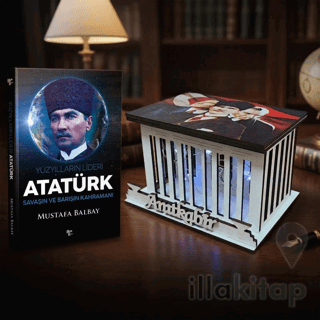 Yüzyılların Lideri Atatürk ve Kocatepe Ahşap Anıtkabir Işıklı Maket