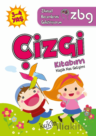 ZBG 3-4 Yaş Çizgi Kitabım - Zihinsel Becerilerimi Geliştiriyorum
