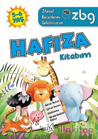 ZBG 5-6 Yaş Hafıza Kitabım - Zihinsel Becerilerimi Geliştiriyorum