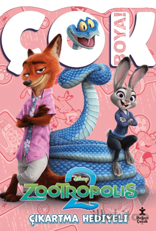 Zootropolis 2: Çok Boya! - Çıkartmalı Dev Boyama Kitabı